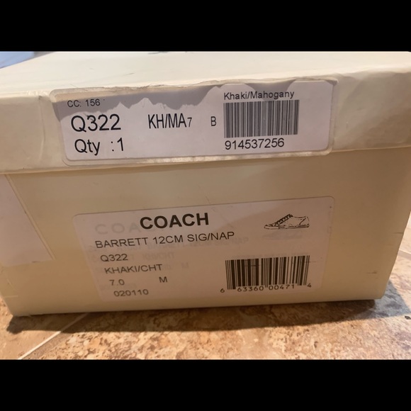 coach barrett 12cm signature sneakers - Picture 9 of 9